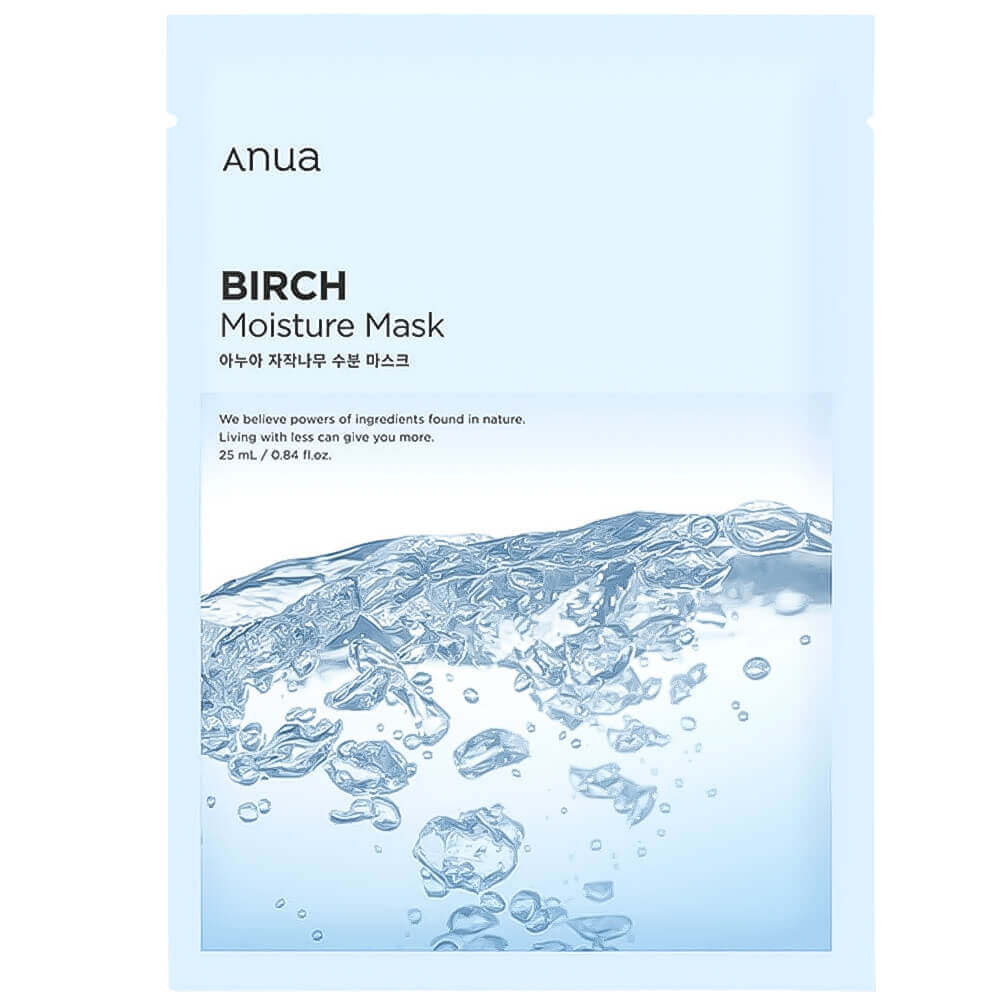 Anua Birch Moisture Sheet Mask, Тканевая маска увлажняющая, 1 шт