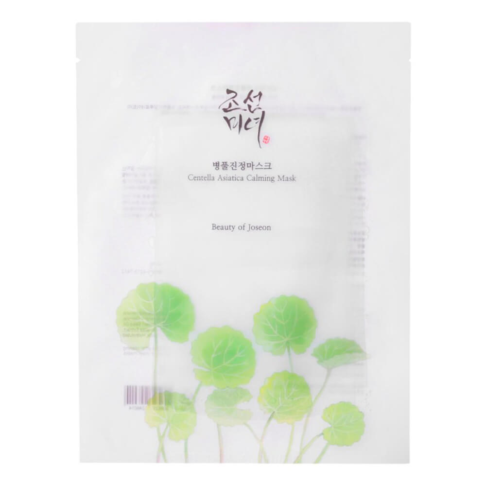 Beauty of Joseon Centella Asiatica Calming Mask, Успокаивающая тканевая маска с 15% центеллы, 1 шт