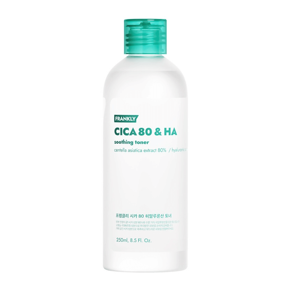 FRANKLY Cica 80% & HA Soothing Toner (260ml) Успокаивающий тонер  с экстрактом центеллы азиатской