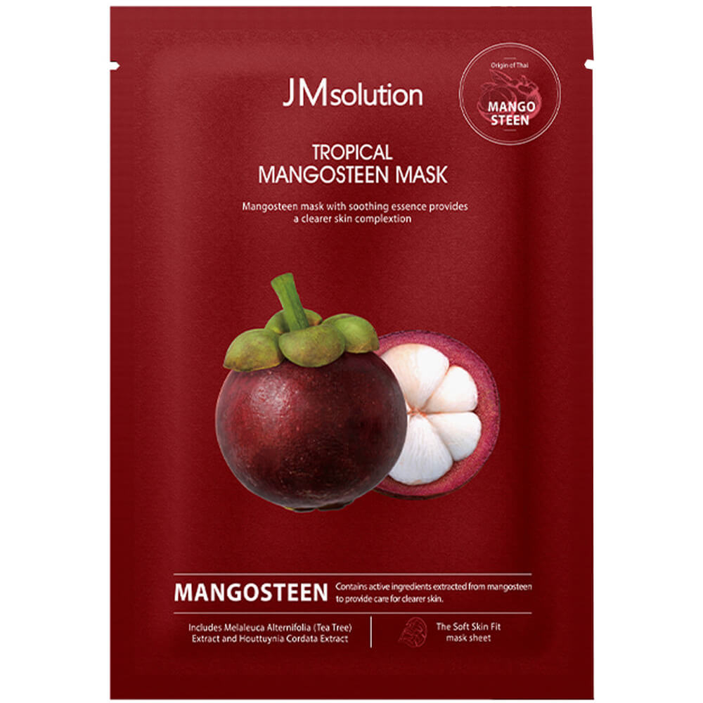 JM Solution Осветляющая тканевая маска с мангостином , 30 мл Tropical Mangosteen Mask