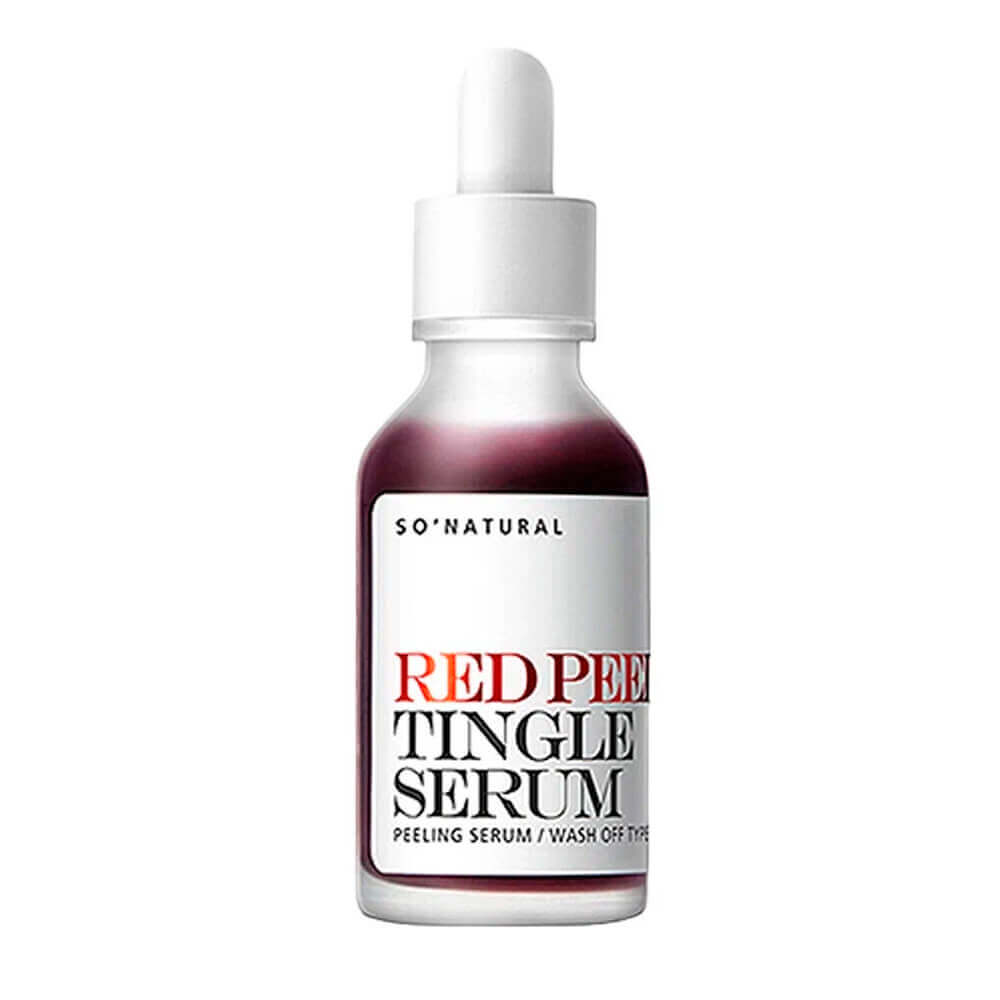 So natural RED PEEL TINGLE SERUM - PREMIUM, Кислотная сыворотка с тингл-эффектом,35 мл