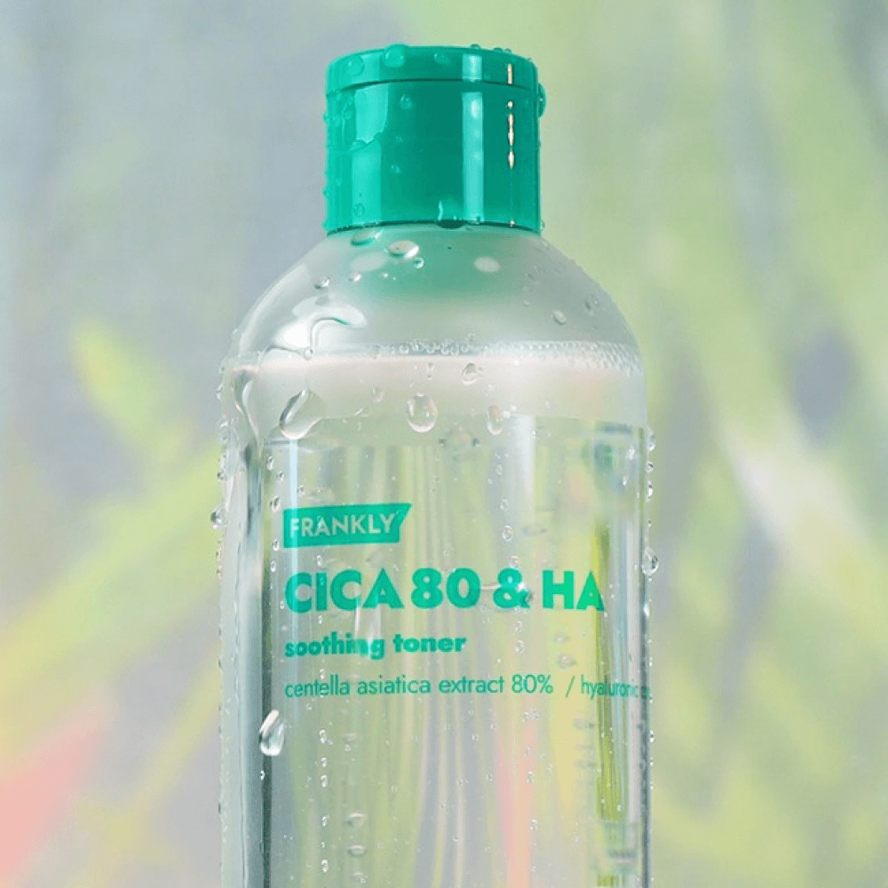 FRANKLY Cica 80% & HA Soothing Toner (260ml) Успокаивающий тонер  с экстрактом центеллы азиатской