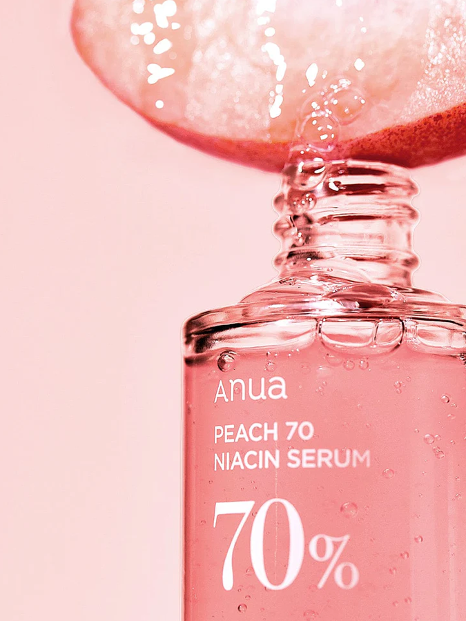 Anua  Сыворотка для гладкой и сияющей кожи лица с персиком Peach 70 Niacin Serum 30 мл