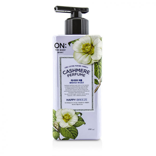 On:The Body Нежный увлажняющий лосьон для тела Сashmere Perfume Body Lotion 400 мл