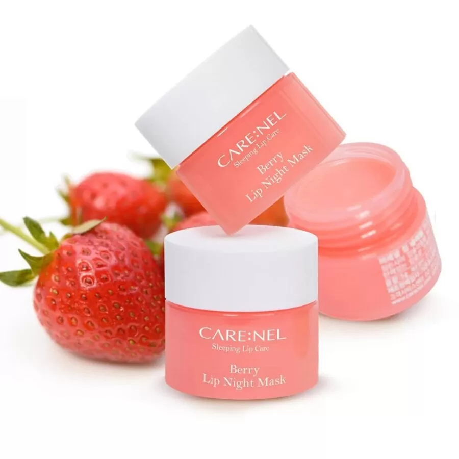 CARE:NEL  Маска для губ ночная с ароматом ягод,5гр Berry Lip Night Mask